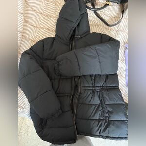 Amazon Essentials Black Quilted Jacket